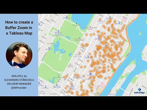 How to create a Buffer Zoom in a #Tableau Map