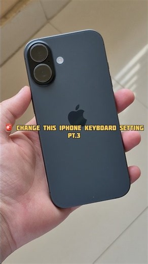 Change these iPhone keyboard settings and see the magic ✨📱