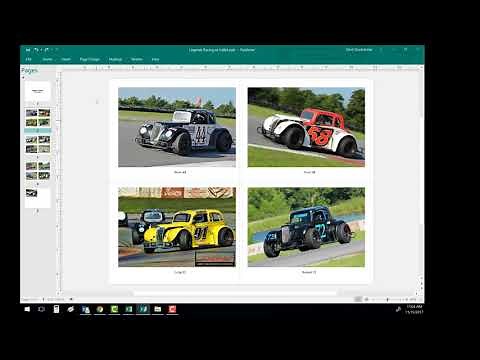 How merge pictures to create a Photo book w/ Publisher