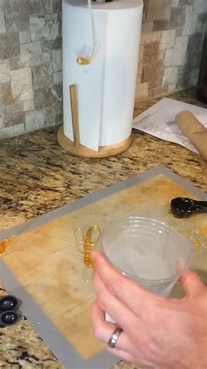 Edible Prince Rupert drops 💧 #physics #sugar #chemistry #experiment #science #reels | The Action Lab