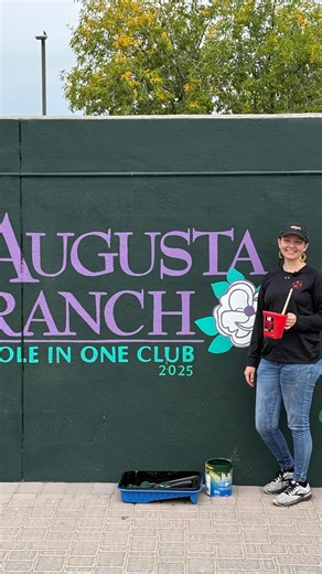 Welcome 2026, a year full of new Hole in One’s! Tune in as Kayla prepares our wall for the upcoming names to be put on this year! Happy New Year everyone! #augustaranchgolf #holeinonewall #happynewyear | Augusta Ranch Golf Club