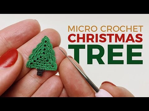 Perfect Tiny Xmas Tree? Here’s How to Crochet It!