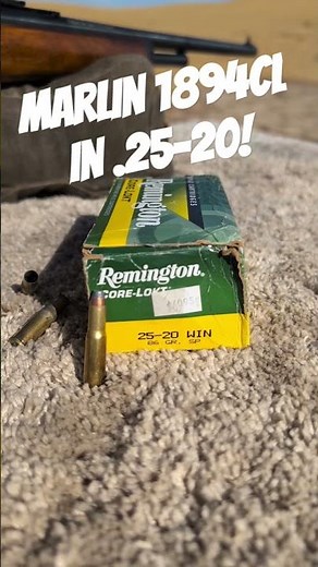 Marlin lever-action in .25-20! Do you know what the parent cartridge is? Grandparent of .218 Bee?