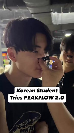 Korean Student Tests PEAKFLOW 2.0 Nasal Tape
