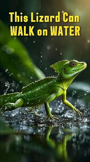 The Lizard That Can WALK on WATER