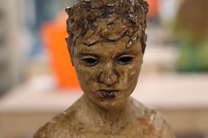 Hand-sculpted Clay Figure: Stoneware Terracotta With Oxide Finish - Etsy