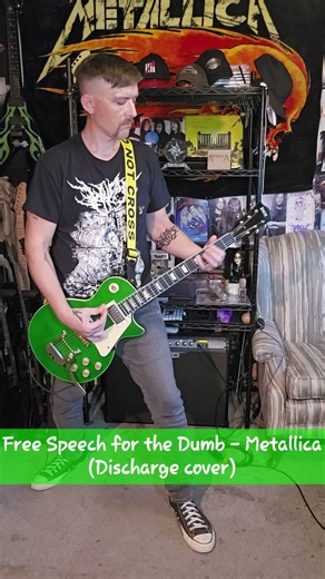 "Free Speech For the Dumb" by Metallica (Discharge cover) ‪@Blaketallica‬ (teaser 2)