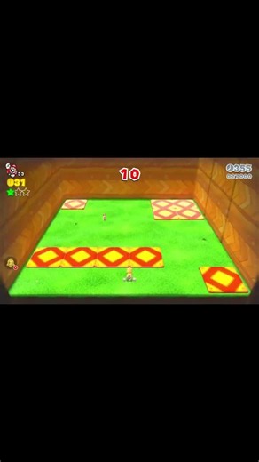 World 3-6 Mount Must Dash Green Stars & Stamp - Super Mario 3D World
