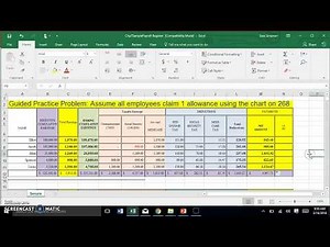 Chapter7 Creating a Payroll Register