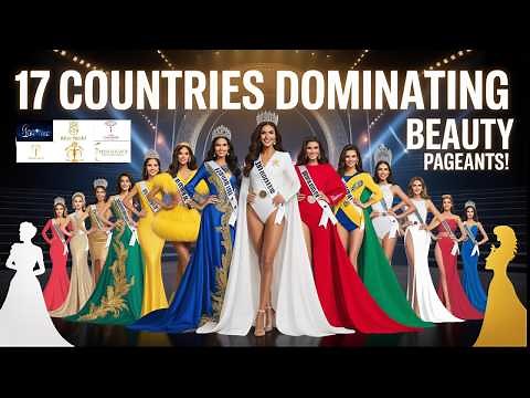 "World's Beauty Queens: The Countries That Reign Supreme in Pageants!"