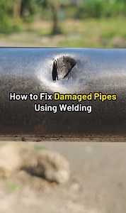 How to Fix Damaged Pipes Using Welding 😁Pipe damage can lead to leaks, pressure loss, and system failure. Welding offers a strong, permanent repair when done correctly. Here's a step-by-step guide with key welding tips for fixing damaged pipes. ✅Welding pipe repairs requires skill and the right approach. Proper preparation, filler selection, and finishing are key to a leak-free, long-lasting fix. 👉Buy Now: welding.okorder.com #Okorder #BuildingMaterials #Welding #PipeRepair #MetalFabrication #