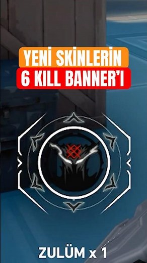 YENİ KARA KULE SETİ 6 KILL BANNER!