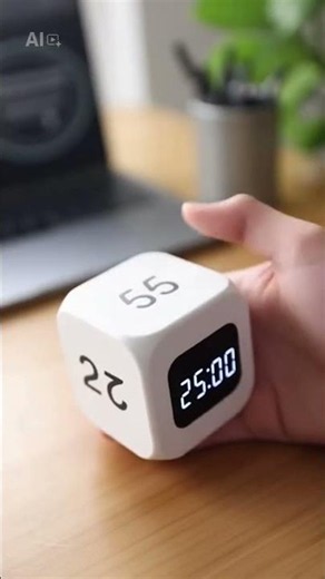 ⏱️ The 25-Minute Rule That Fixed My Procrastination – $16 Timer