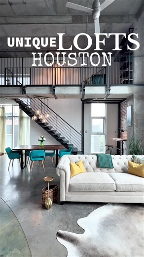 Houston is full of unique lofts available for SALE and RENT! Lmk below which one you’re in the market for! Let’s get you into a unique loft before the holidays!