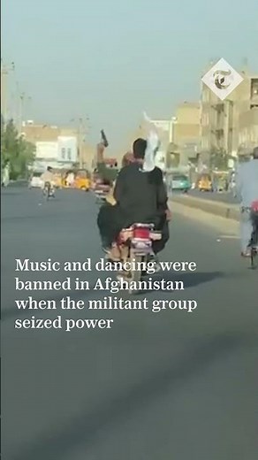Taliban leaders filmed in Afghanistan dancing despite ban