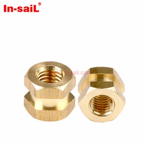 [Hot Item] M2 M3 M6 M8 Brass Insert Knurled Nut for Plastic Injection Moulding
