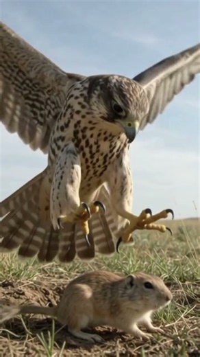 How a Falcon Uses Its Talons | Nature’s Perfect Hunting Tools