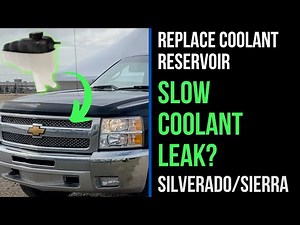 Replace Coolant Reservoir Chevy Silverado