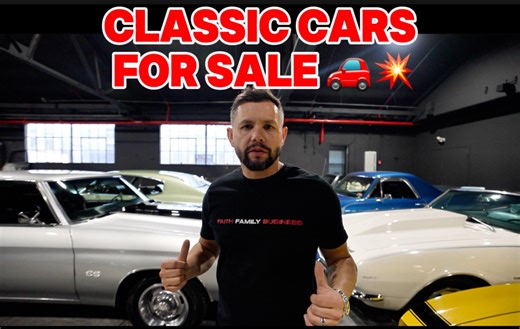 CLASSIC CARS FOR SALE | FULL WAREHOUSE LOT WALK 🚨 Step inside Bob Evans Classics and see what’s in stock — Camaros, Mustangs, Chevelles, Corvettes, and more. 🏁 Here’s the best part: you don’t need $40K cash to own one of these. 💰 $5,000 down gets you behind the wheel of a classic car you’ve always dreamed of. ✅ Financing available ✅ Free nationwide shipping Whether you’re chasing your first muscle car or adding another to the collection — this is your sign. Which classic would you take home? 