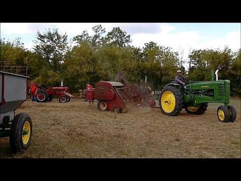 New Holland 77 Baler In Operation & Walk Around - Richfield, Wi. Thresheree 2023