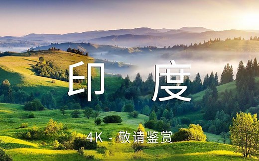 【India印度 4K】带你领略印度的全貌