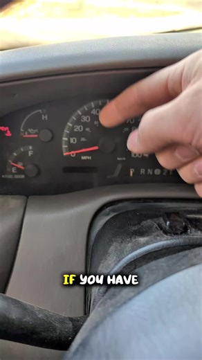 99-03 Ford f-150 odometer doesn't work! quick fix hack #automobile #auto #fyp #repair #howto