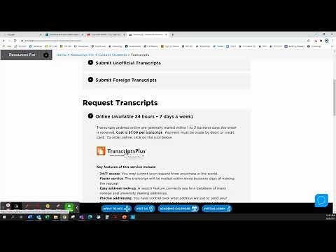 How to Request your HCC Transcript