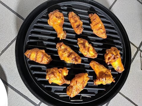Hot Wings from Frozen Nuwave Primo Grill Oven Heating Instructions