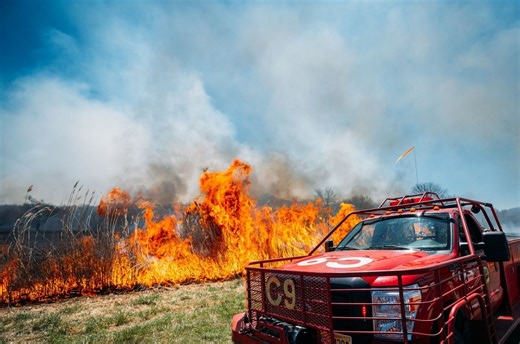 160-acre N.J. brush fire fully contained, elevated wildfire risk continues