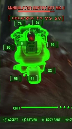 Fallout 4-Most Powerful Sentry Bot