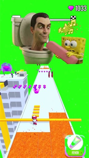 SpongeBob ERASED Skibidi Toilet! 🚽✏️😱 #shorts #skibiditoilet #spongebob #animation #3danimation