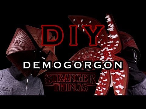 Demogorgon Mask DIY - Stranger Things