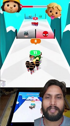 Superheros 🤣🥸Runner Viral Mobile Gameplay #shorts #funny #gaming