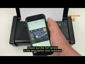 Review Epson WorkForce WF-110 Wireless Mobile Printer White