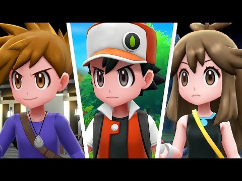 Pokémon Let's Go Pikachu & Eevee - Red, Blue and Green Battle