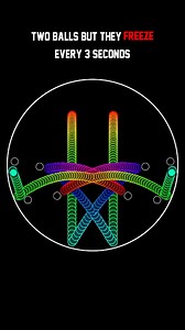 31K views · 94 reactions | Balls freeze every 3 seconds and new balls spawn. #ball #bouncing #computer #computerscience #crash #trending #explorepage #viral #followme #simulation #adhd #gravityfalls | Ballvideos | Facebook