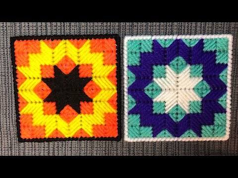 🟩 Coaster | Tutorial | Plastic Canvas