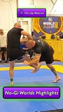BJJ - 🥋Tournament Highlights IBJJF Worlds No-Gi Jiu-Jitsu [Black Belt Div]