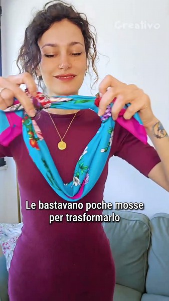 La bandana chic come si faceva un tempo 😍