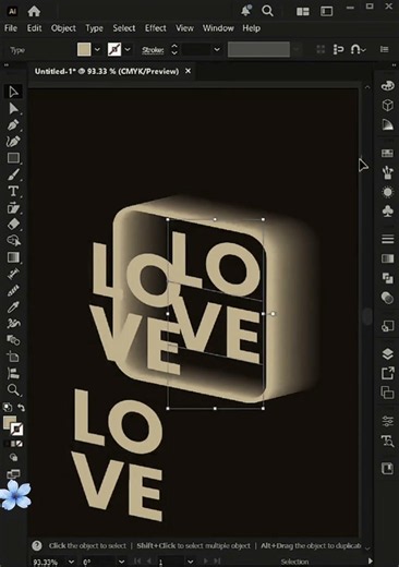how to use blending tool in Adobe illustrator