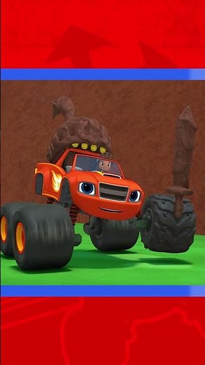 Blaze en de Monsterwielen | Gigantische doorns tegen Blaze’ modderzwaard! 🗡️