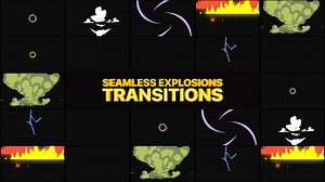 Seamless Explosions Transitions Is Gorgeous Stock Footage SBV-348426381 - Storyblocks