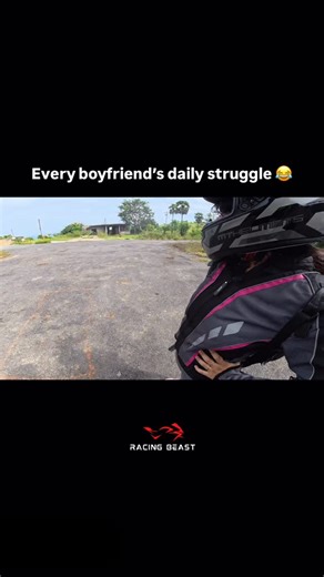 Racing Beast on Instagram: "Tag your girlfriend You can’t argue with a hungry girlfriend… you just feed her and pray for peace 😅❤️"