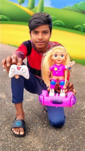 Remote control doll unboxing | rc doll ki testing #youtubeshorts