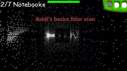 Baldi's basics lidar scan! (baldi's basics mod)