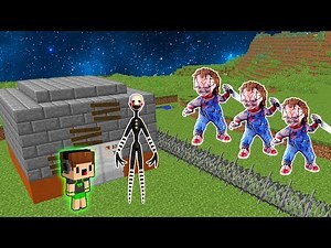 PUPPET ANIMATRONIC PROTEGE BEBÊ DE UM APOCALIPSE DE CHUCKY O BONECO ASSASSINO NO MINECRAFT