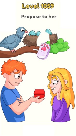 Level 1059 - Propose to her