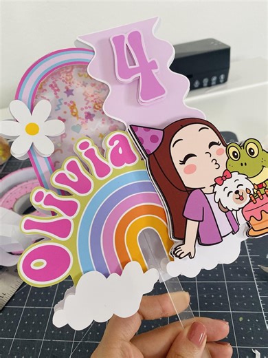 Archivo Cake topper Lara Campos - Etsy México