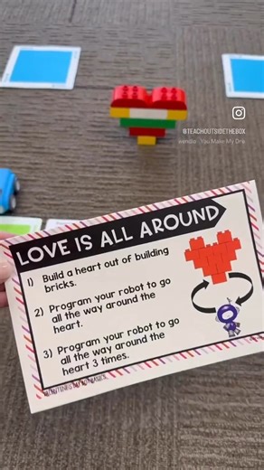 These Valentine’s Day Robot Stations are compatible with any driving robot! 🤖🩷 Grab them here: https://www.teacherspayteachers.com/Product/Valentines-Day-Robot-Activities-and-Stations-Robotics-Sphero-Dash-Bee-Bot-5197001 Sphero indi robots: https://rstyle.me/ _c19jH7bz8wueyVgUfjb5A | Teach Outside the Box