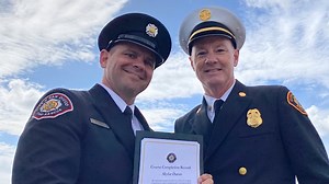 Congratulations to the graduates of SD Fire-Rescue’s Paramedic Program class number 6! 🚒👨🏻‍🚒 The graduation event took place last week aboard the USS Midway. Fifteen students from SDFD, Chula Vista Fire Department and Falck USA made up the sixth class since the inception of this program. 🚑🚒 The SDFD Paramedic Program is the only fire department-based paramedic training program in California. The program is fast paced and includes a rigorous classroom phase, clinical training and a field in